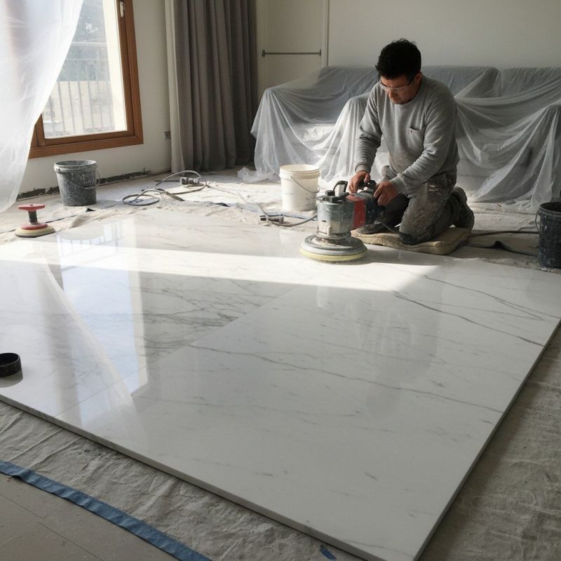 Local Marble pros at work
