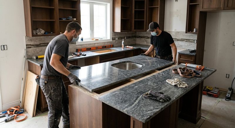 Kitchen Countertop Installation in Sonoma County, CA