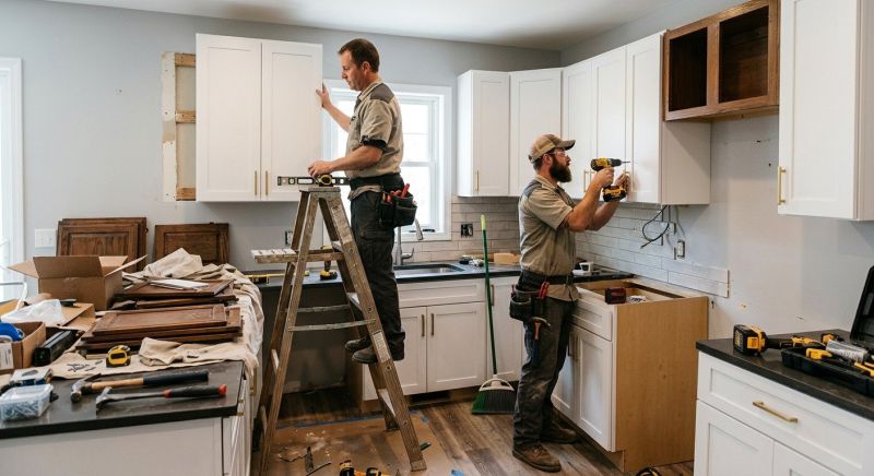 Wall Cabinets Installation in Bloomington, IN